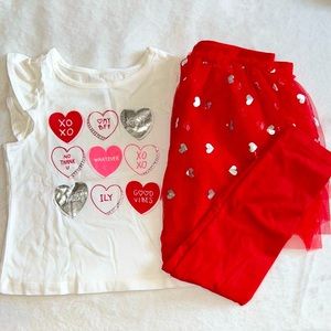 ❤️Valentine’s Day girls outfit